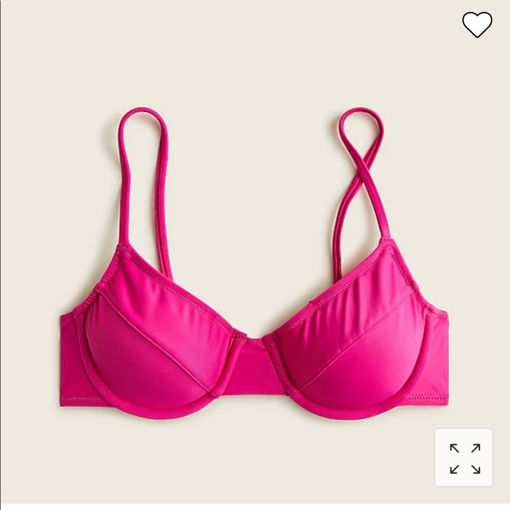 J.Crew 1993 Underwire Bikini Top w/ Matching Bottom NWT